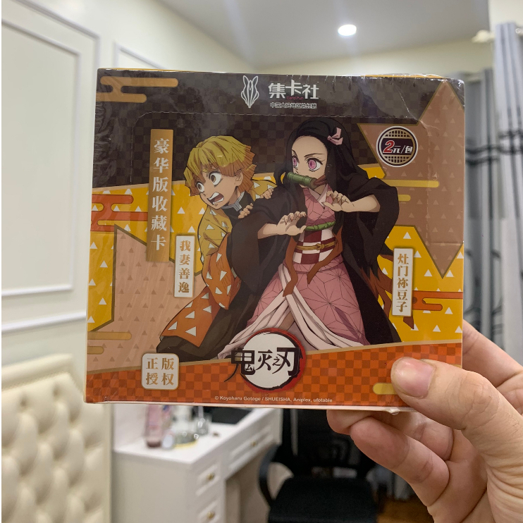 Hộp pack nhân phẩm Kimetsu No Yaiba Official Fullbox có tặng thêm quà hàng có sẵn