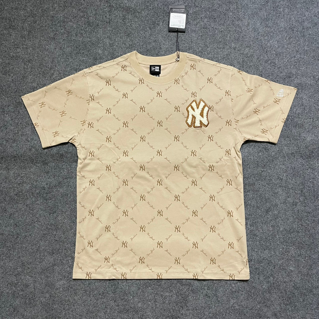 Áo phông NewEra NY Monogram, Unisex, Form rộng