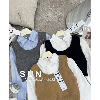 SET SƠ MI GILE CROP