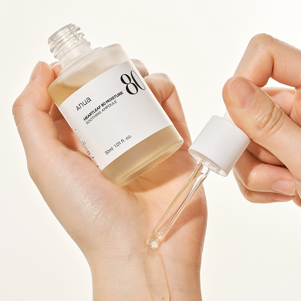 Serum ANUA Houttuynia Cordata 80 Moisture Calming Ampoule