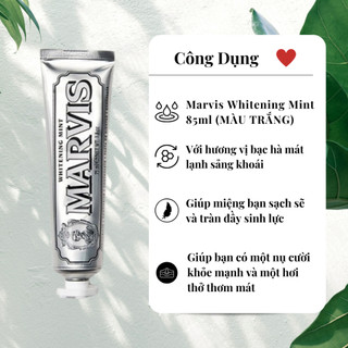 [SỈ 12X-13X] [CHÍNH HÃNG] Kem Đánh Răng Marvis 10ml - 25ml - 85ml & Marvis The Mints Gift Set
