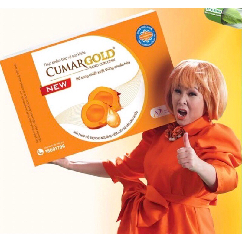 Viên Uống Nano Nghệ Cumargold new (Hộp 30 viên)