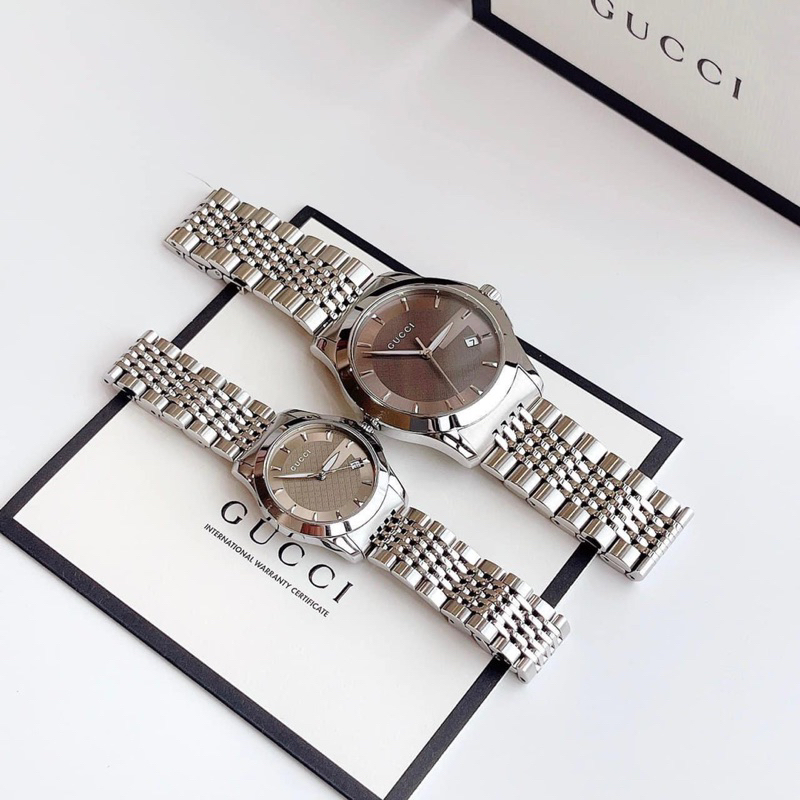 Đồng hồ Gucci cặp YA1264107 và YA1265007