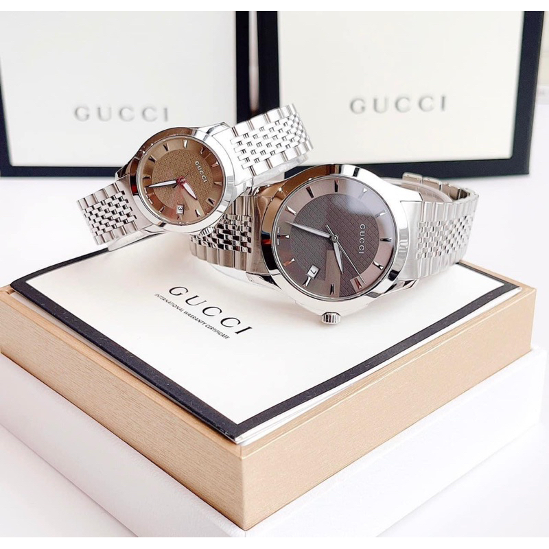 Đồng hồ Gucci cặp YA1264107 và YA1265007