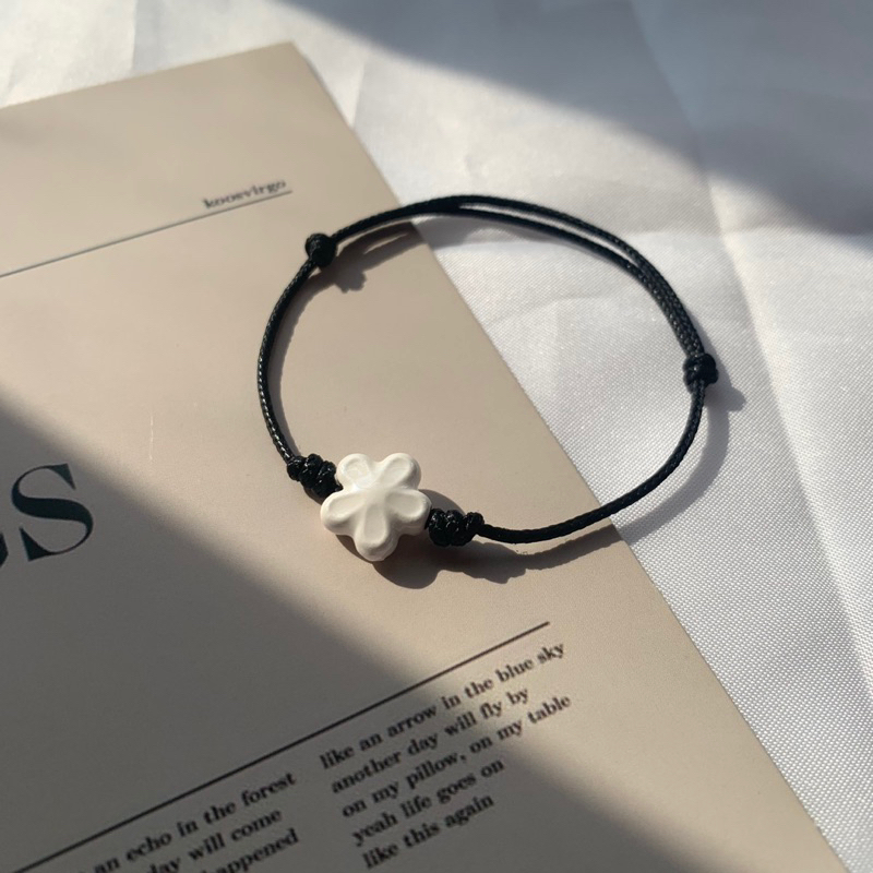 Vòng tay hoa gốm basic