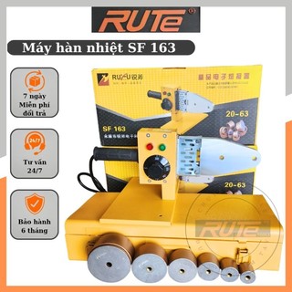 Máy hàn ống nhiệt PPR 163, máy hàn ống nước nóng từ 20-63mm có chỉnh nhiệt