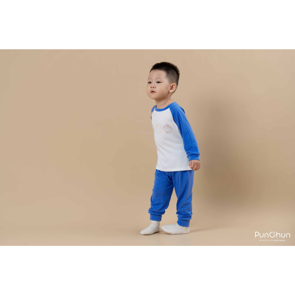 Punchun bộ dài raglan Punchun Buddies AW23
