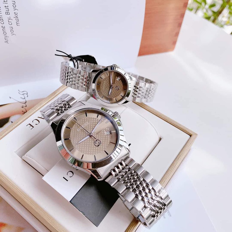 Đồng hồ Gucci cặp YA1264107 và YA1265007