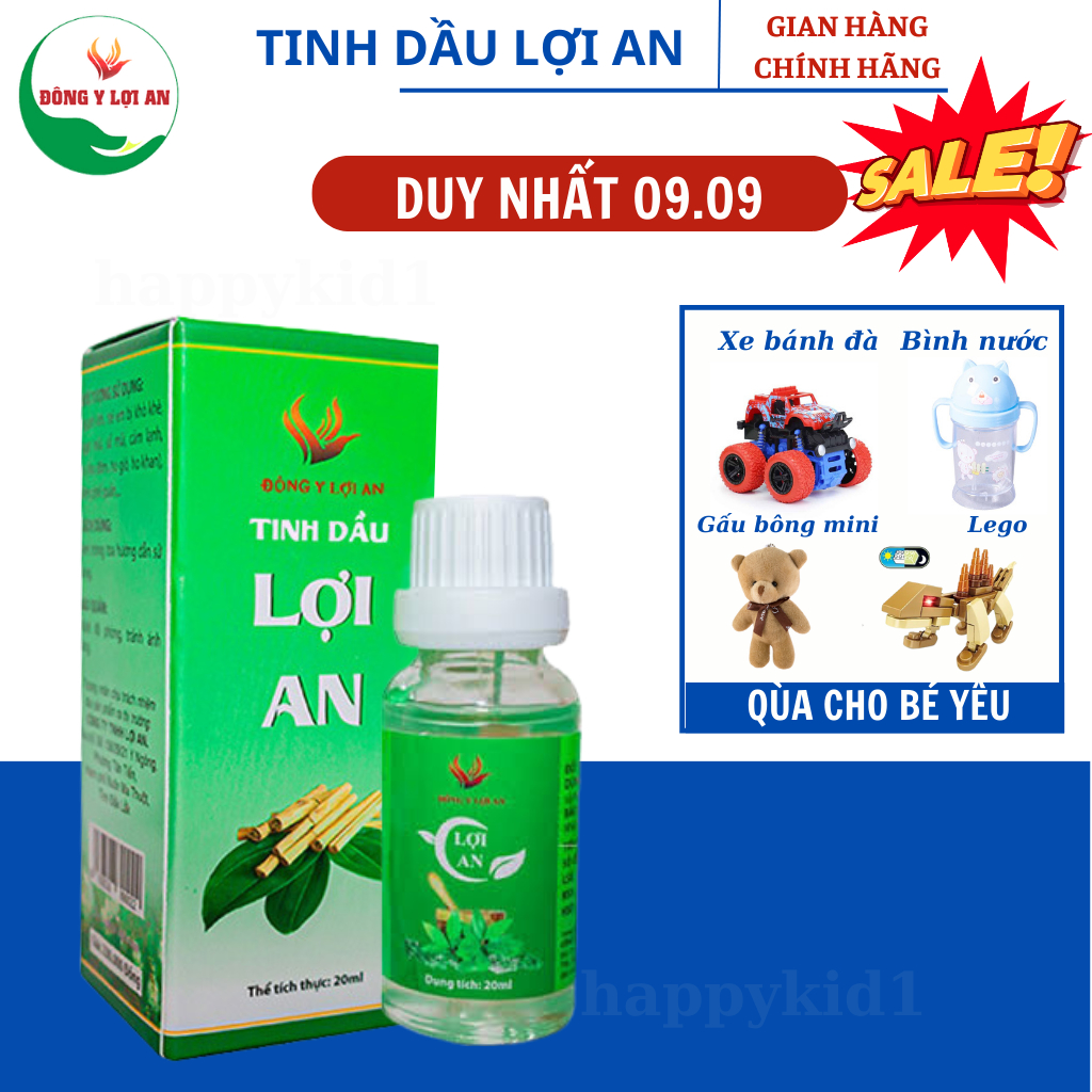 Tinh Dầu Lợi An Bôi Ho, Sổ Mũi, Khò Khè Cho Bé, Date Mới