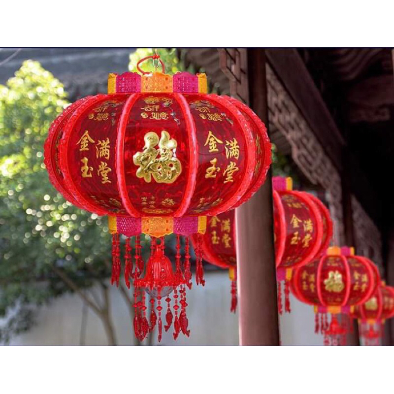 Đèn Lồng Quay 360* Đèn LED Kích Thước Chuẩn Đk 52Cm Và Đk 60cm