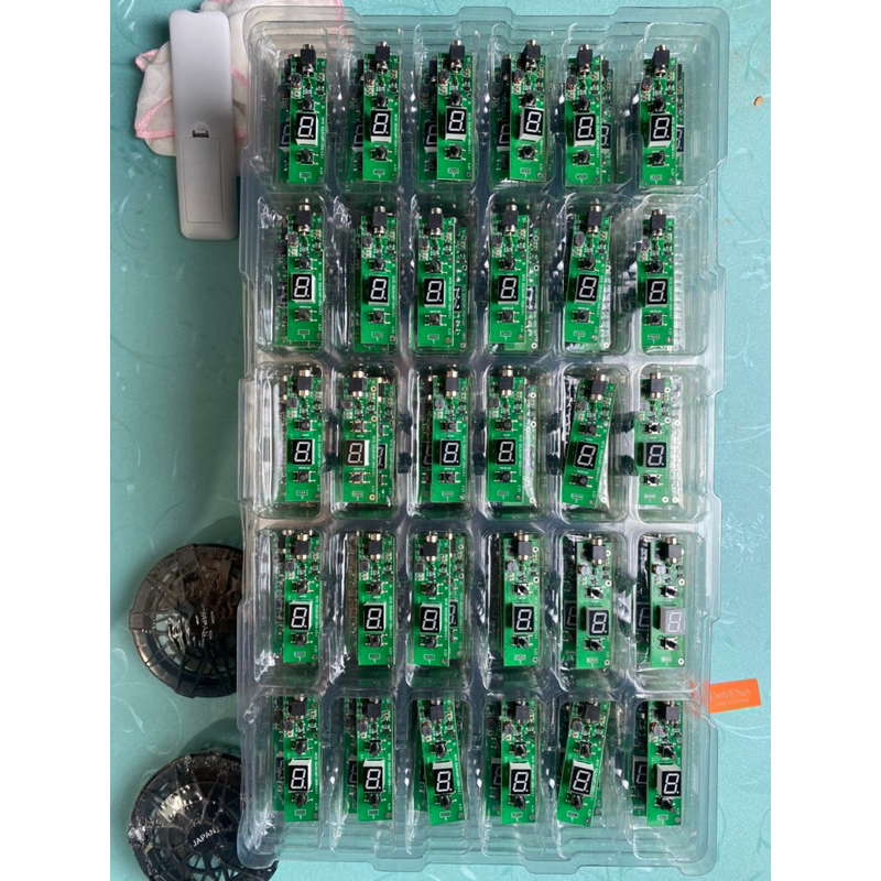 Mạch pin 7,4v áo điều hoà