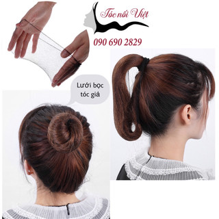 Set 50 cái Lưới bọc tóc, lưới đàn hồi bọc tóc