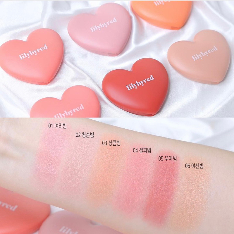 Phấn Má Hồng Lilybyred Love Beam Blur Cheek