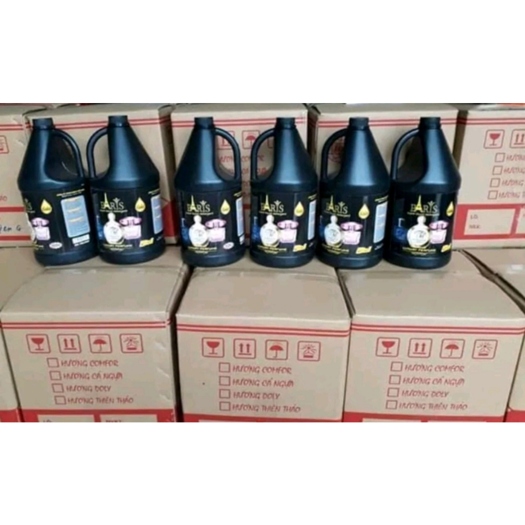 Nước Giặt PARIS 3.6L Hương Nước Hoa Pháp, Nước Giặt Số 1 Cho Gia Đình