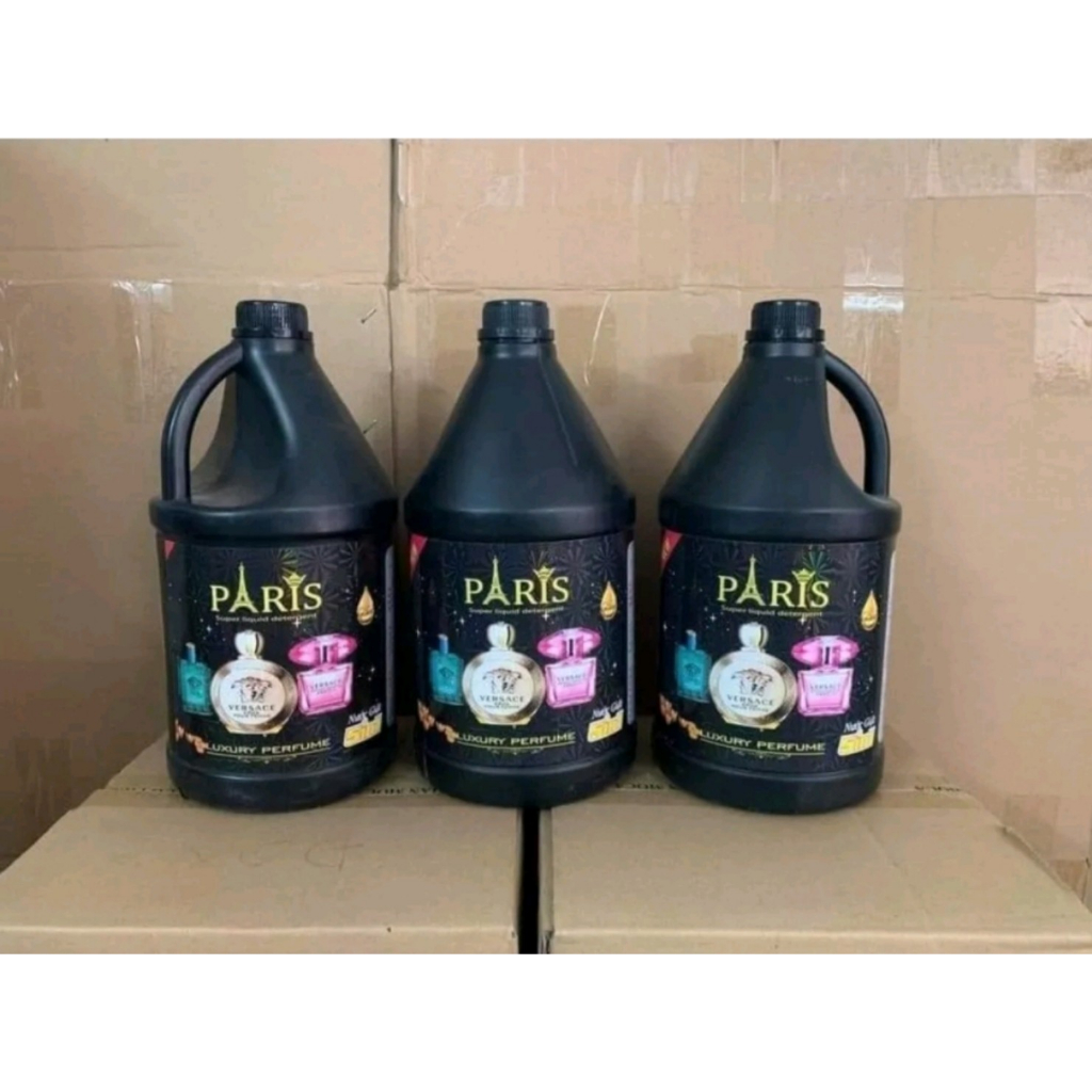 Nước Giặt PARIS 3.6L Hương Nước Hoa Pháp, Nước Giặt Số 1 Cho Gia Đình