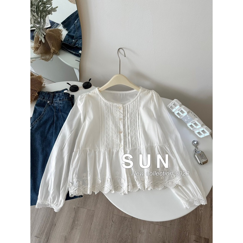Babydoll ren hoa nổi