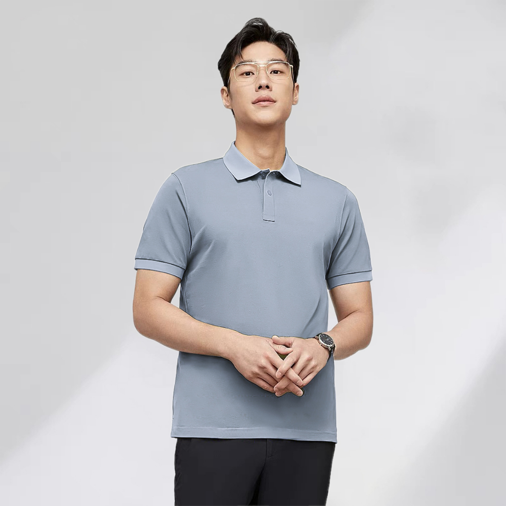 Áo Polo nam trơn Basic cổ bẻ  SIXMEN BASIC vải cá sấu cotton CVC trẻ trung, thanh lịch, sang trọng