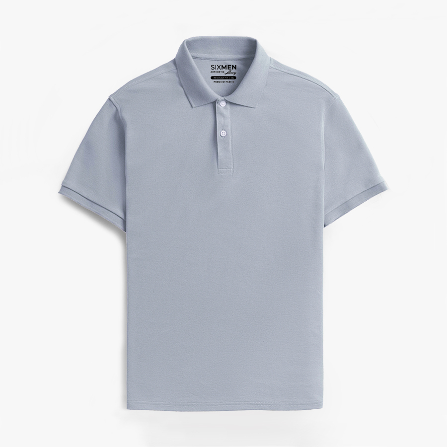 Áo Polo nam trơn Basic cổ bẻ  SIXMEN BASIC vải cá sấu cotton CVC trẻ trung, thanh lịch, sang trọng