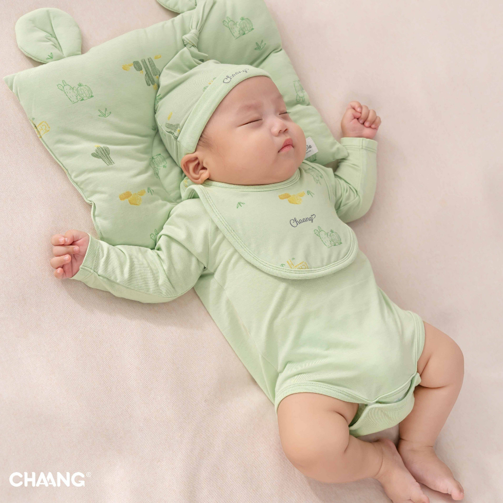 Set 2 yếm tròn Chaang Treasure cho bé AW23