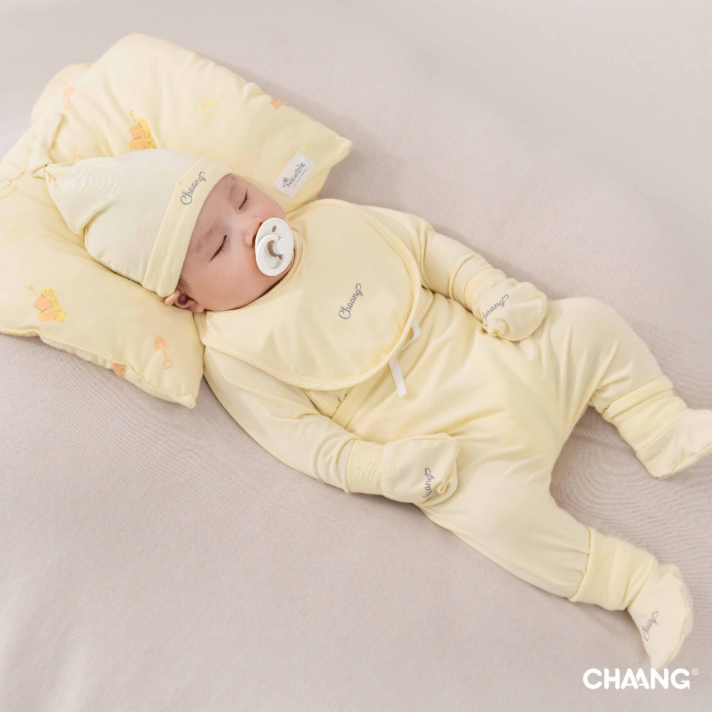 Set 2 yếm tròn Chaang Treasure cho bé AW23