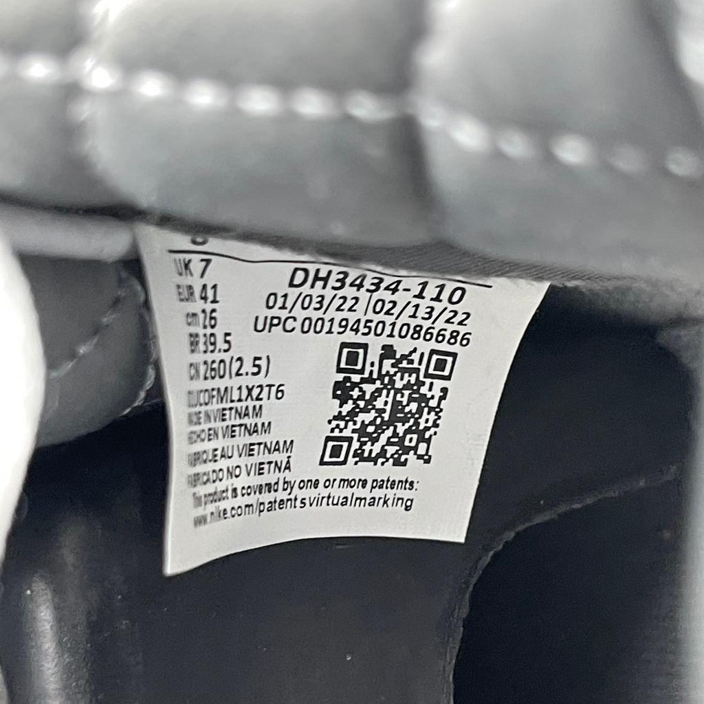 Giày A Ma Maniére x JD3 Retro SP Raised By Women, JD3 Trắng Xám Da Lộn Cao Cấp - Cat.Shoes