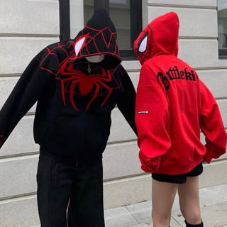    Hàng có sẵn  Hoodie Spider-Man BATTLEKID from rộng - Người nhện đu Trend 