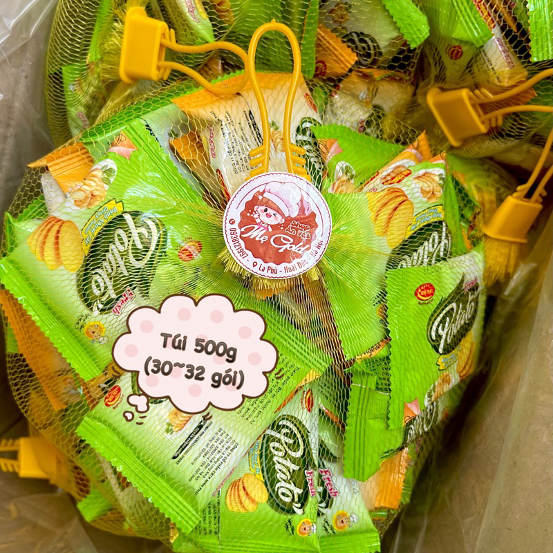 Bánh khoai tây Minh Phát, bánh potato khoai tây bơ sữa tẩm vị chiên giòn