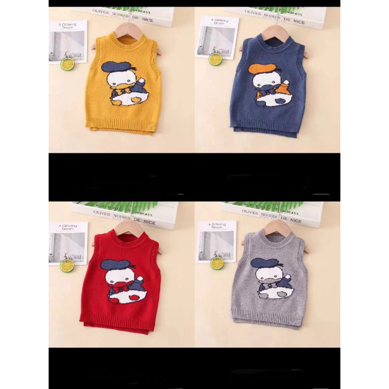 Áo gile len hàng quảng châu loại 1 Size 7-19kg