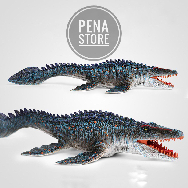 Mô hình khủng long Mosasaurus  - 2 mẫu - chất lượng cao cho bé