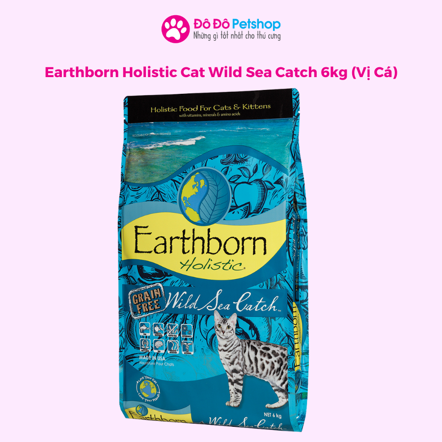 Earthborn Holistic Cat Wild Sea Catch Thức ăn cho mèo