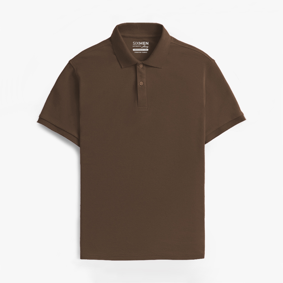 Áo Polo nam trơn Basic cổ bẻ  SIXMEN BASIC vải cá sấu cotton CVC trẻ trung, thanh lịch, sang trọng