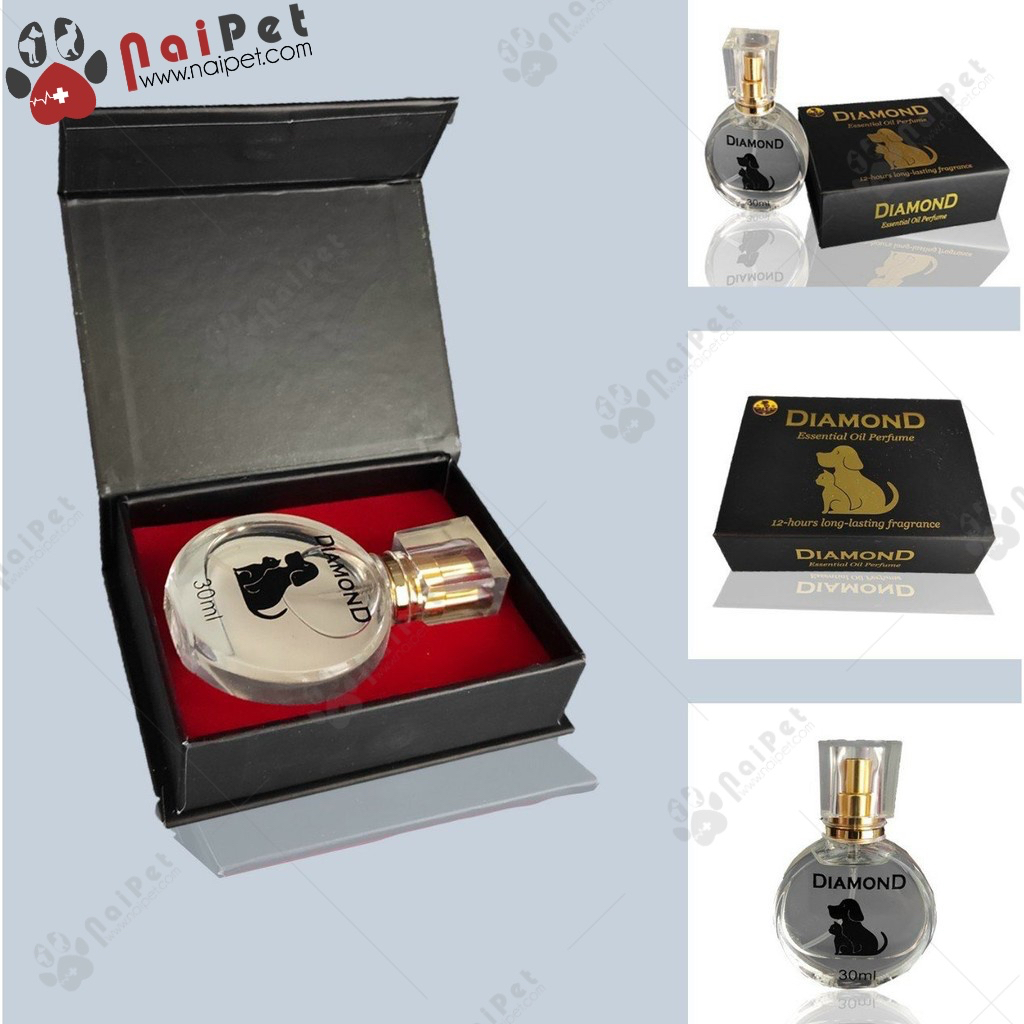 Nước Hoa Lưu Hương Cao Cấp Dành Cho Chó Mèo Diamond 30ml