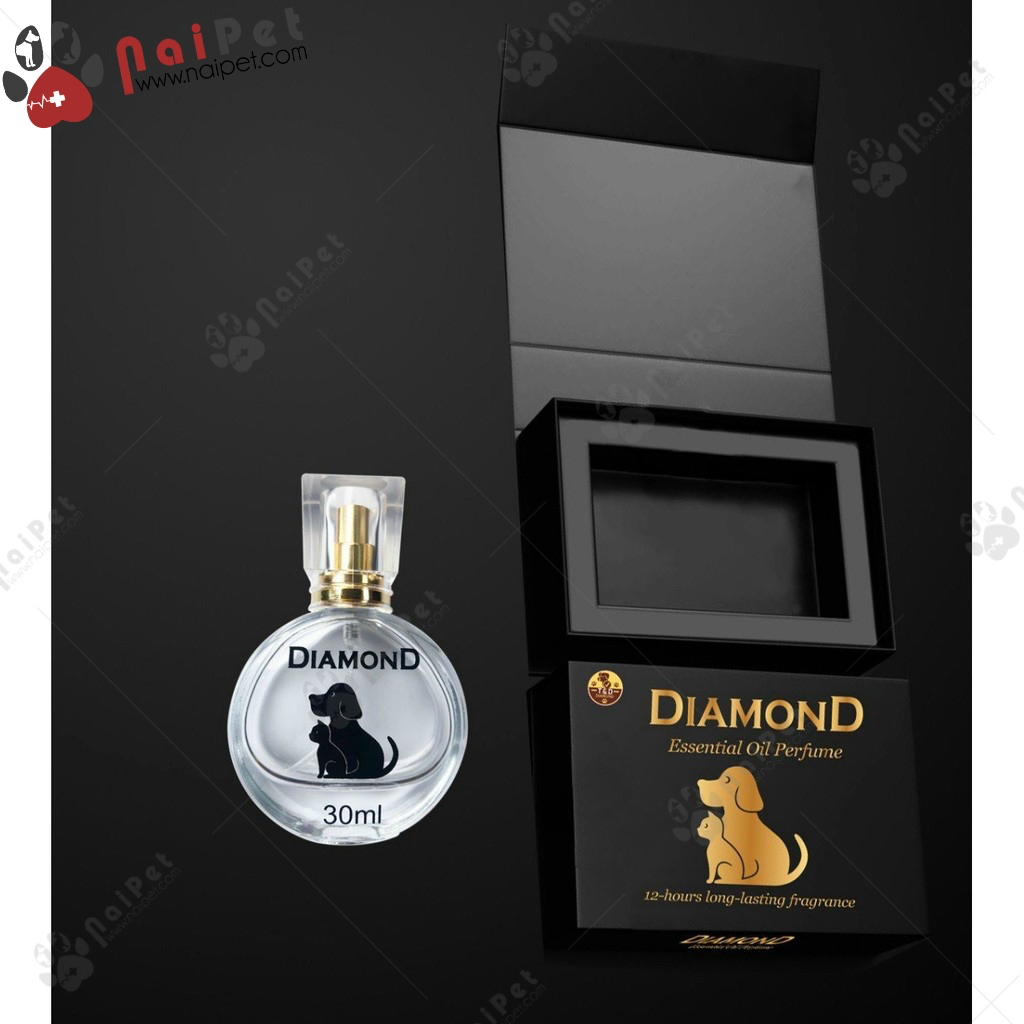 Nước Hoa Lưu Hương Cao Cấp Dành Cho Chó Mèo Diamond 30ml