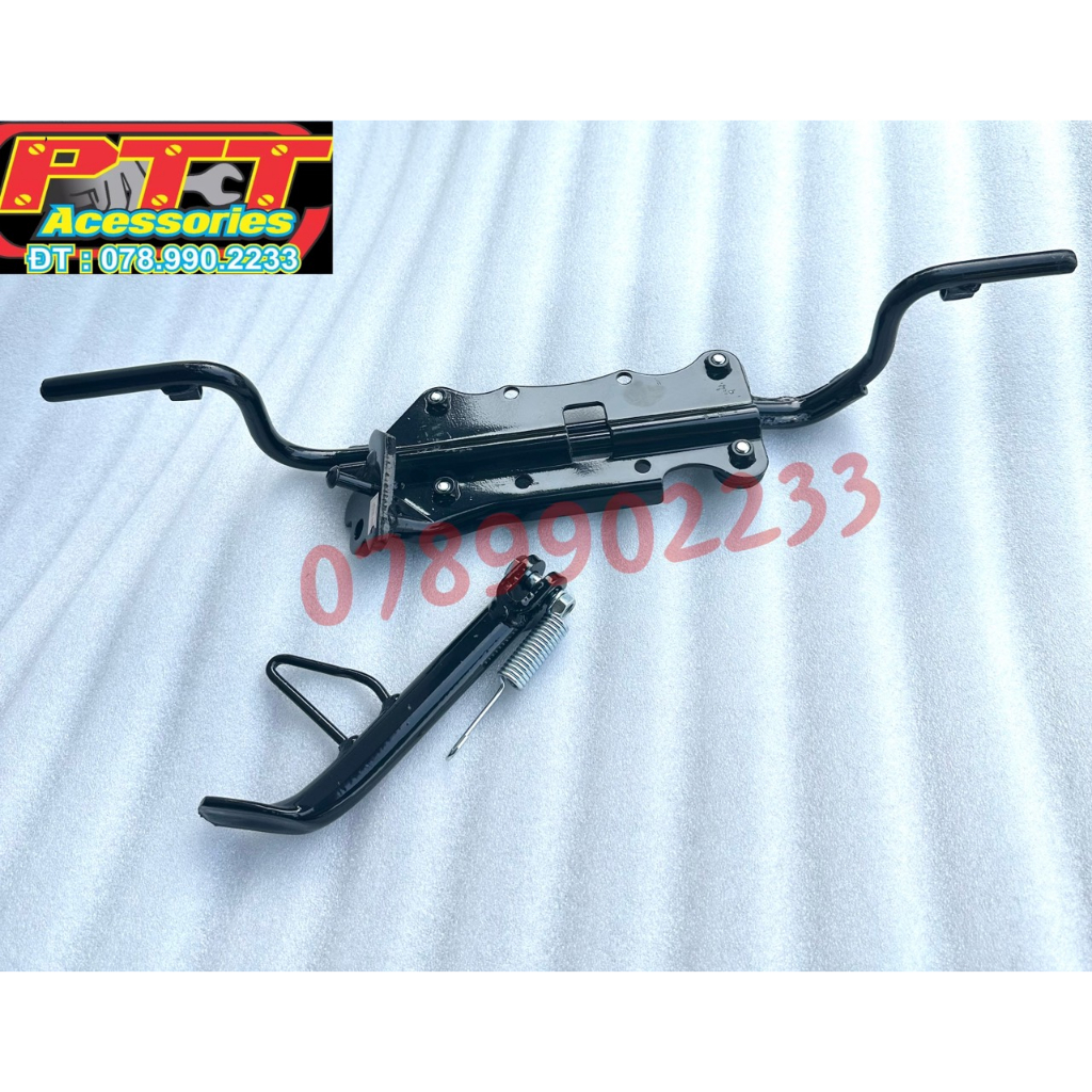 BỘ GÁC CHÂN TRƯỚC  VÀ CHỐNG NGANG 2 TẦNG XE FUTURE 125 - FUTURE LED - FUTURE 2