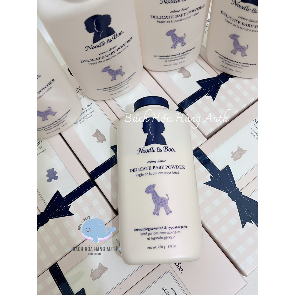 Phấn rôm cho bé Noodle & Boo Delicate Baby Powder- 250g