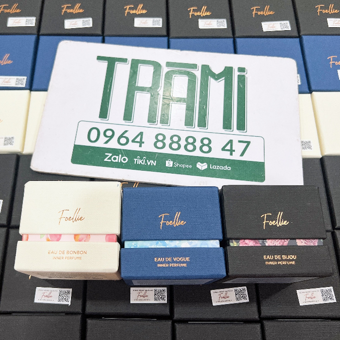 Nước Hoa Vùng Kín Foellie Eau De Bijou 5ml Hương Hoa Hồng Sexy Mãnh Liệt