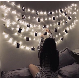 Dây đèn LED trang trí treo tường dài decor đẹp