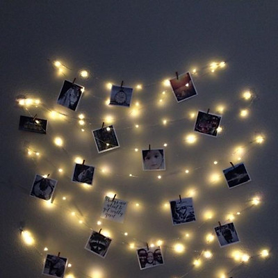 Dây đèn LED trang trí treo tường dài decor đẹp