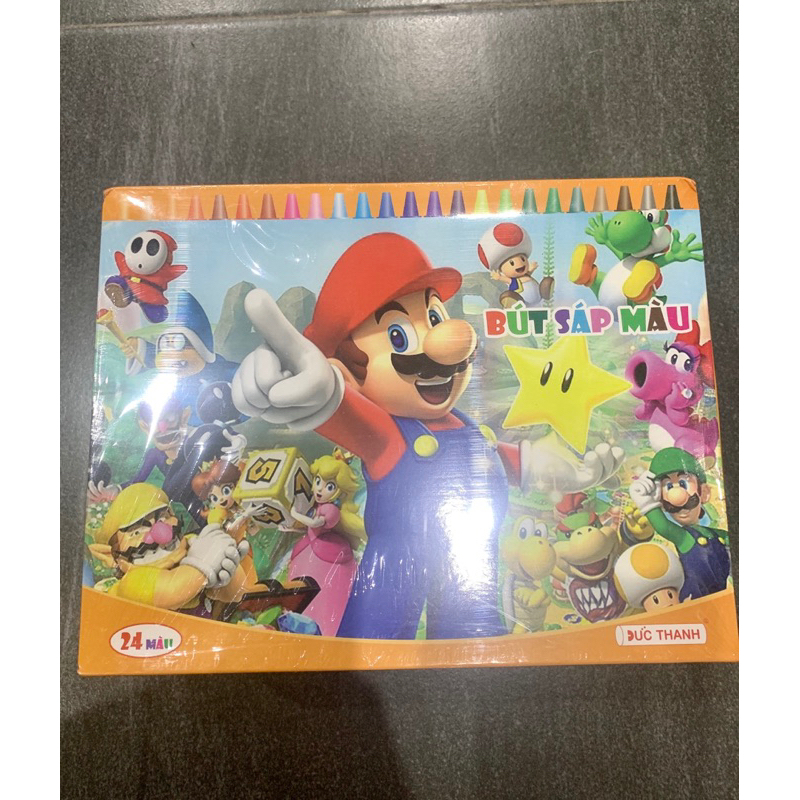 BÚT SÁP MÀU 24-18  MÀU HÀNG CÔNG TY ĐỨC THANH.LOẠI SỊN