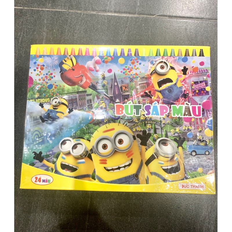 BÚT SÁP MÀU 24-18  MÀU HÀNG CÔNG TY ĐỨC THANH.LOẠI SỊN
