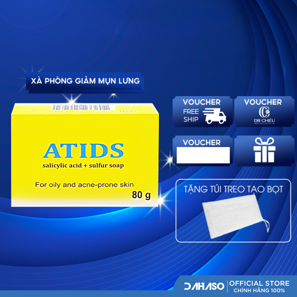 Xà phòng tắm Atids - dành cho da cơ địa, viêm da - Dahaso Skin