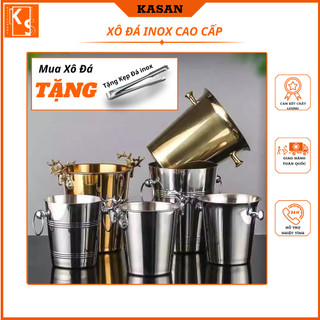 Xô đá inox, xô ngâm ướp rượu, bia các mẫu sang trọng cho nhà hàng, quán bar, karaoke.