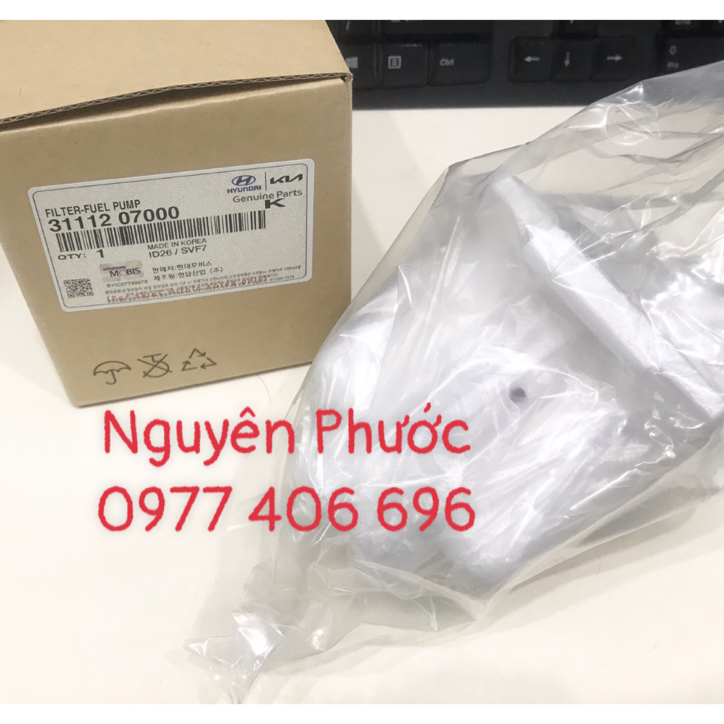 Lọc xăng KIA MORNING 2005 - 2020/ Hàng xịn chính hãng: 3111207000