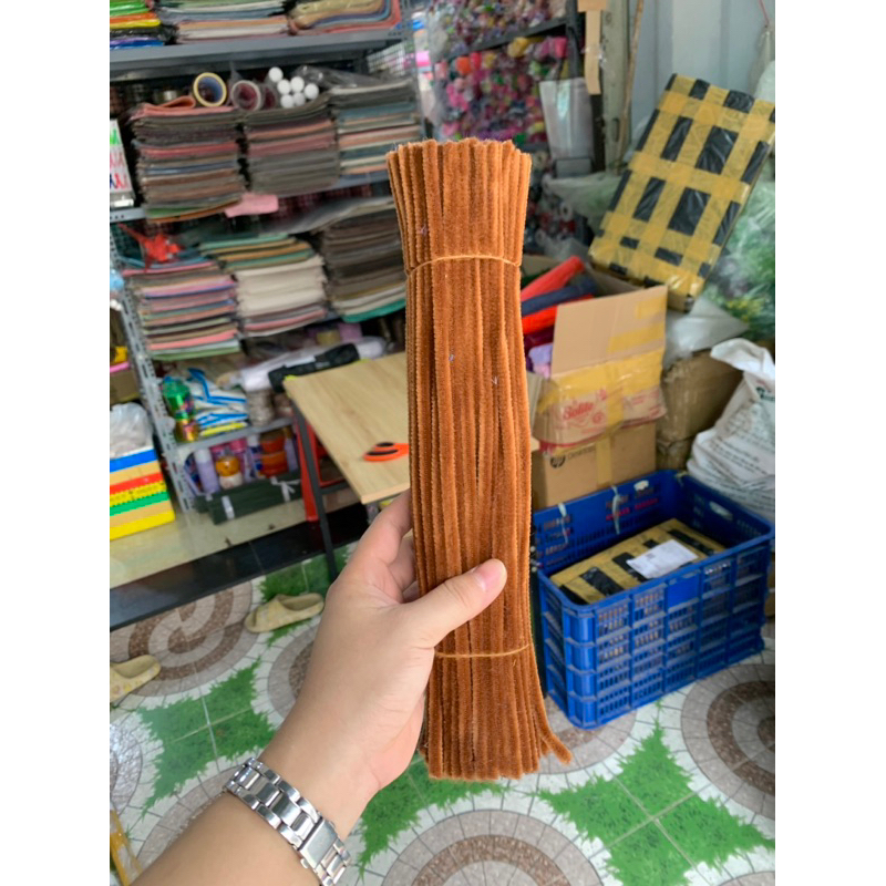 Kẽm nhung loại dày màu đặc biệt - bó 95-100 sợi