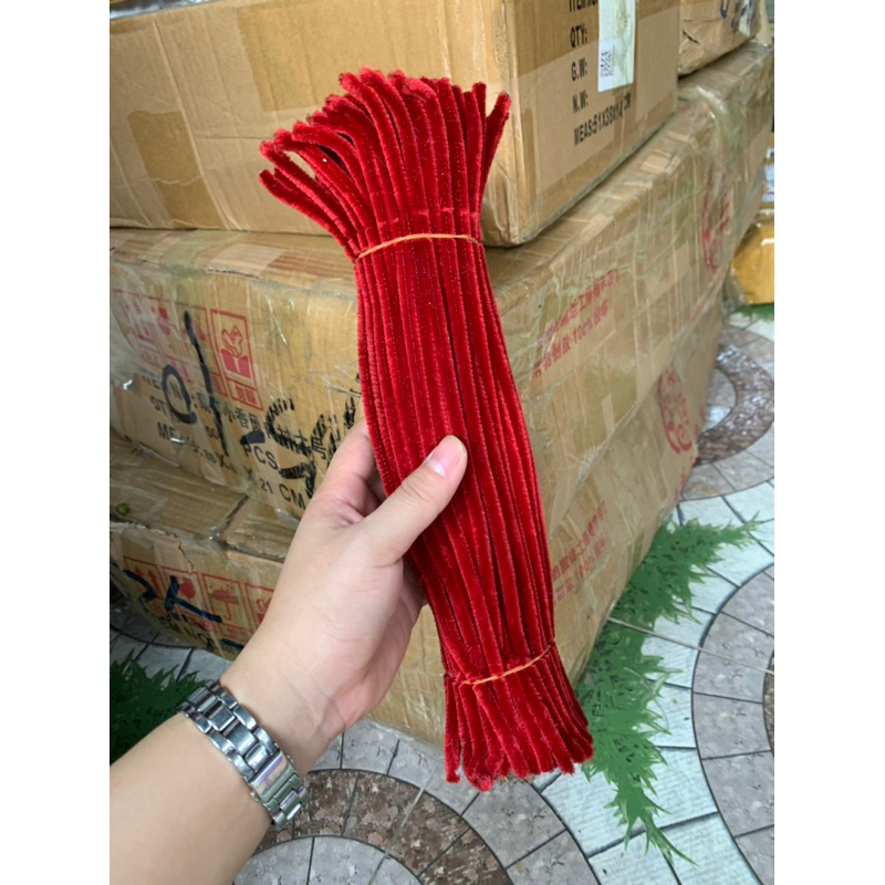 Kẽm nhung loại dày màu đặc biệt - bó 95-100 sợi