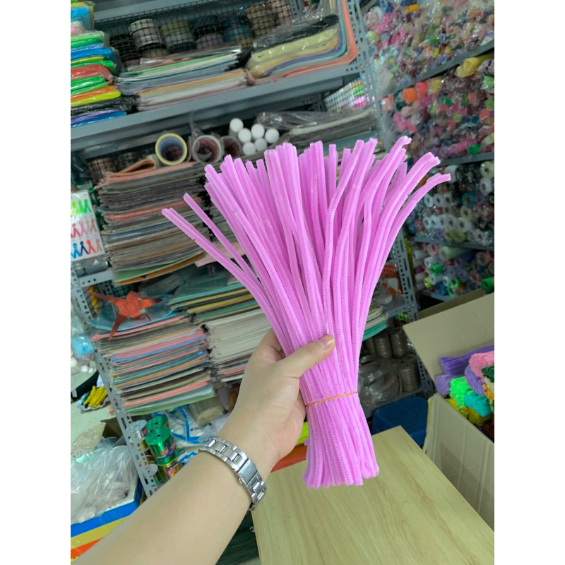 Kẽm nhung loại dày màu đặc biệt - bó 95-100 sợi