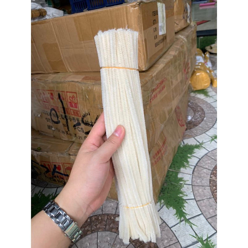 Kẽm nhung loại dày màu đặc biệt - bó 95-100 sợi