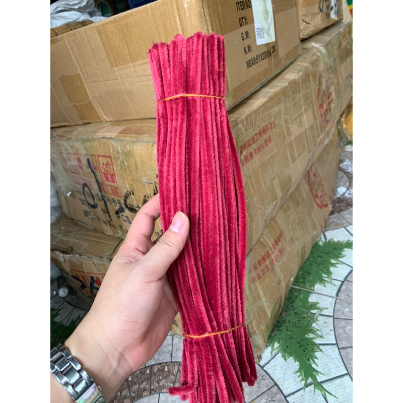 Kẽm nhung loại dày màu đặc biệt - bó 95-100 sợi