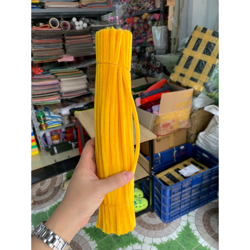 Kẽm nhung loại dày màu đặc biệt - bó 95-100 sợi