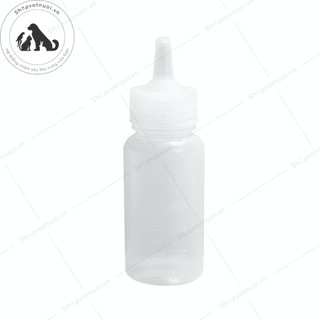 Bình ti bình sữa chó mèo sơ sinh bt004 chai 60ml